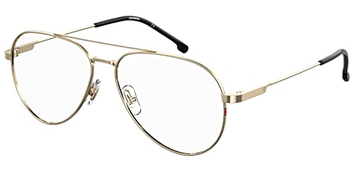 Image of Carrera 2020T Aviator Prescription Eyewear Frames, Gold Black, 53mm, 14mm