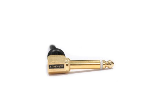 Audio2000'S C27003P2 3 Feet 1/4" Ts Right Angle To 1/4" Ts Right Angle Cable (2 Pack) #TOP3