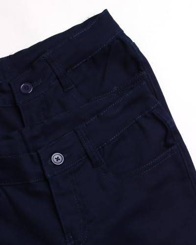 Image of dELiA*s Girls 2 Pack Stretch Twill Khaki School Uniform Pants (4-16)
