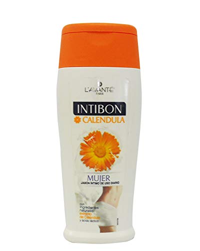 Lavante Paris Intibon (Intimate Soap) Delicate Freshness Femenine Cleanser Calendula | Jabon Intimo Mujer de Uso Diario Prevenir Flujo y Malos Olores 7.4 Oz - 210 Gr (Traditional Calendula)
