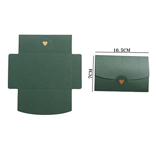 LICHUANUK 10 Pieces Heart Envelopes - Image 2