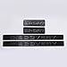Autobro for Land Rover Discovery Sport 2015 2016 2017 2018 2019 Black Stainless Steel Door Sill Scuff Plate Insert Trim