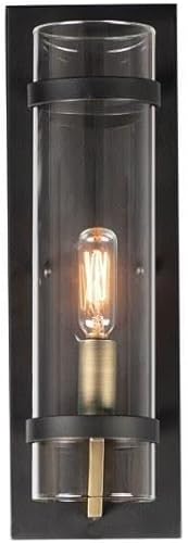 Miniatura 2 de Maxim Lighting 2640BKAB Capitol - 1 luz empotrada de montaje en estilo industrial, 14 pulgadas de alto y 4.5 pulgadas de ancho