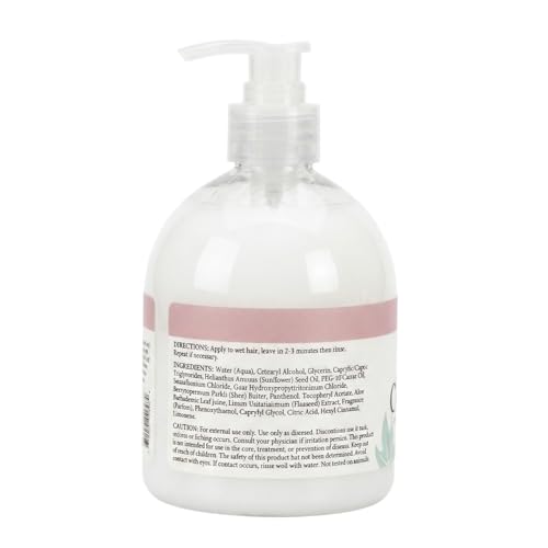 Image of Ginger Lily Farms Botanicals Moisturizing Conditioner for Dry Hair, 100% Vegan & Cruelty-Free, Whispering Rose Scent, 16.9 Fl Oz
