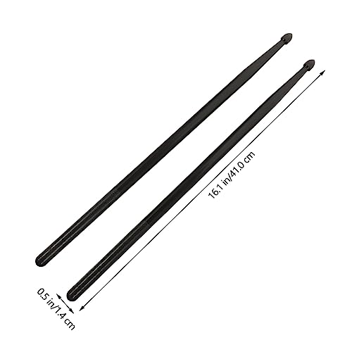 3 pares de baquetas de nylon para batería miniatura 3