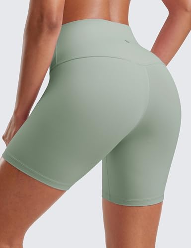 Image of CRZ YOGA Butterluxe Biker Shorts 6 inch | Extremely Soft, Gentle Compression, Yoga, High Waisted, for Women