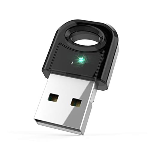 EasyULT USB 2.0 Bluetooth 5.0 USB-adapter för PC, Bluetooth-dongelsändare och mottagare för stationär dator, bärbar dator, mus, tangentbord, skrivare, hörlurar, högtalare, stöder Windows 10/8.1/8/7 (svart)