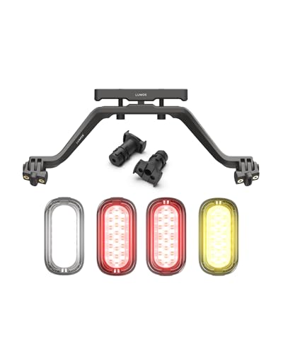 Image of Lumos Basic Bike Light Kit(Firefly Mini - 4 Pack) & Turn Signal Mount & Handlebar-End Mounts