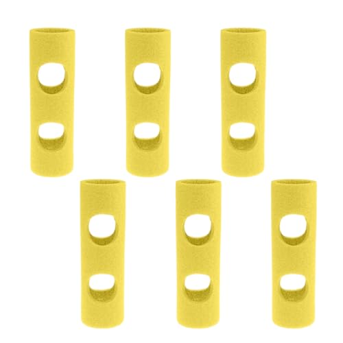AMISENK 6 conectores de bastones de natación de 30 cm, excelente flotabilidad, junta de conexión de constructor, 2 agujeros perforados