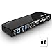 Price comparison product image WAVLINK USB 3.0 / USB C Laptop Docking Station Dual Video Outputs Support HDMI and HDMI/DVI/VGA (6 USB Ports,Gigabit Ethernet,Audio) for Windows and Mac - Horizontal UG39DK1-BL
