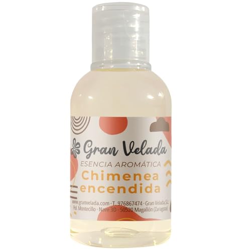 Gran Velada - Esencia Aromática Chimenea Encendida 50 Ml Perfume Concentrado Excelente Dispersión Aromática Ideal Para Aromas Cálidos De Invierno Gran Velada - Esencia Aromática Chimenea Encendida 50 Ml Perfume Concentrado Excelente Dispersión Aromática Ideal Para Aromas Cálidos De Invierno