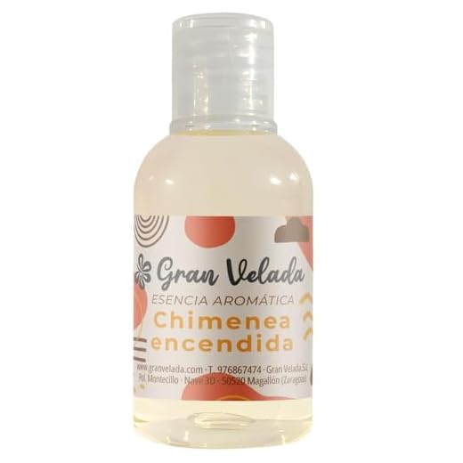 Gran Velada - Esencia Aromática Chimenea Encendida 50 ml | Perfume Concentrado | Excelente Dispersión Aromática | Ideal para Aromas Cálidos de Invierno