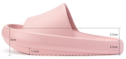 Orthopedic Sandals for Women Negative Heel Shoes Recovery Slides with Arch Support Open Toe Pain Relief Slippers Cushioned Thick Sole for Anterior Pelvic Tilt,Plantar Fasciitis2