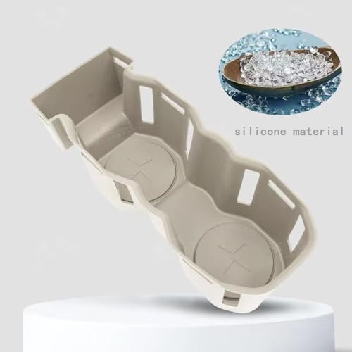 Image of Silicone Material Cup Holder Coaster for Volvo 2026 XC90 Center Console Gear Shift Protector, Automotive Accessories (2026 XC90 Cup Coaster-Cardamom)