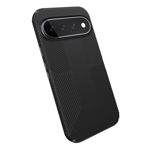 Image of Speck Presidio2 Grip Case with Magnet for Pixel 11 Pro XL | Black /Slate Grey