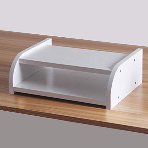 Set-Top-Regal aus massivem Holz, Aufbewahrungsbox für WLAN-Router, TV-Wandschrank Wohnzimmer Schlafzimmerregal, Aufbewahrungsbox