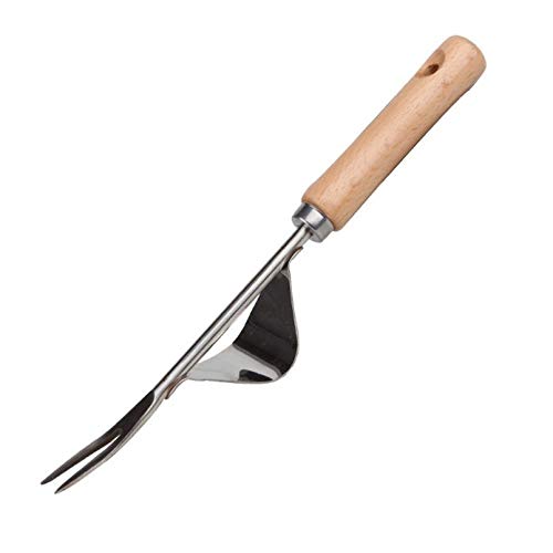 sahnah Multifunctional Stainless Steel Puller Weeding Tool Nursery Fork Sapling Transplant Shovel Seedling Transplanting Shovel