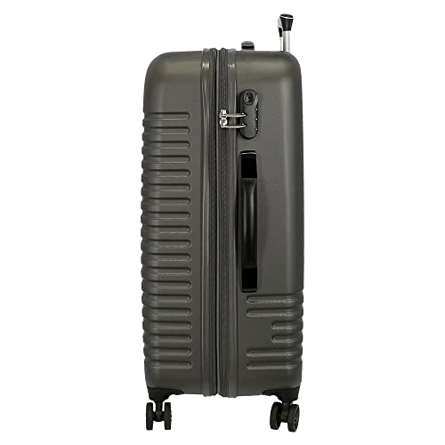 Miniatura 2 de Roll Road India, Equipaje Juego De Unisex, Antracita, 40 X 55 X 20 Cm 48 X 68 X 27 Cm