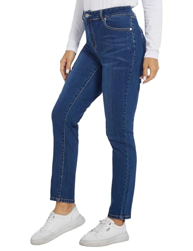 LICTZNEE Jeans for Women High Waist, Skinny Stretchy Jeans Slim Fit Leg Pants with Pockets Tummy Control Butt Lift4