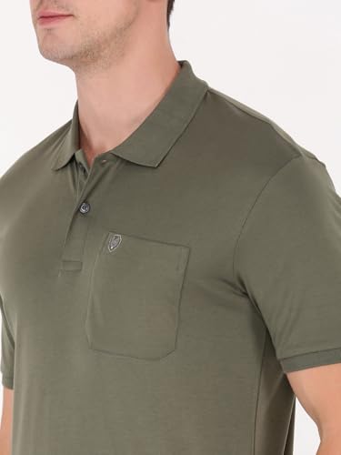 Image of Macroman M-Series Men's Solid Regular Fit T-Shirt