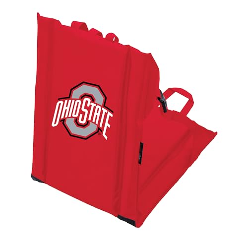 Image of Logo Brands Officially Licensed NCAA Unisex Stadium Seat, One Size, Team Color