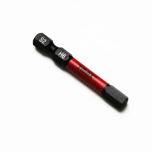 Puntas Allen H6 TMAX anti rotura de acero S2 mecanizadas CNC para llaves de impacto 4