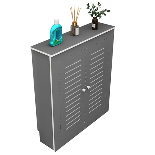 Étagère de radiateur design en lattes pour un salon chaleureux