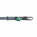 Ruffwear Flagline Hundeleine, schnelle, leichte, Starke Leine, 2-in-1 Hand- oder Taillenleine zum Laufen, Ufbewahrungstasche und sicher abschließbarer Crux-Clip, Balsalt Grey