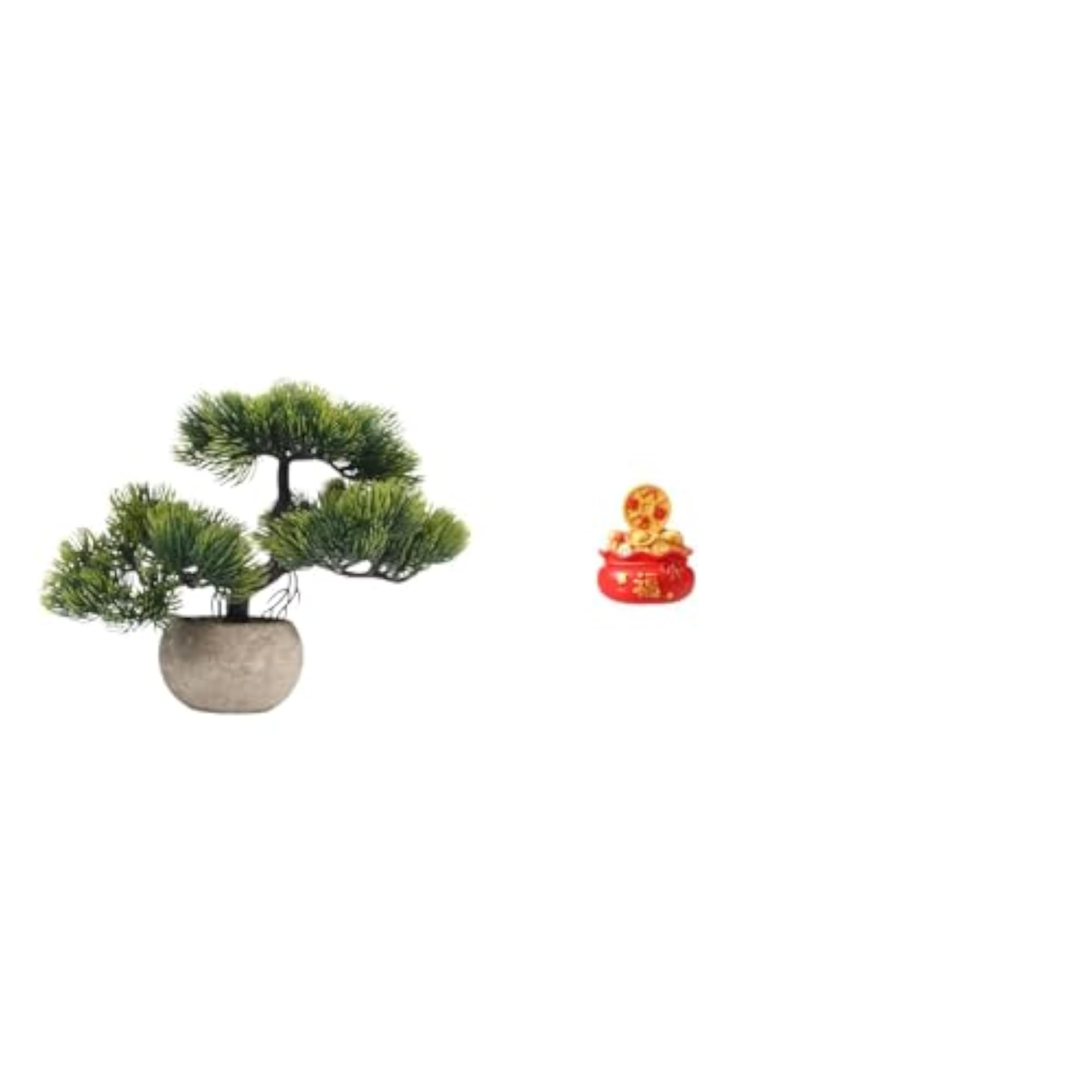 Artificial Bonsai Tree Greenery Collection Faux Plant Centerpieces