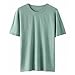 Men's T-Shirt Spring and Summer Korean Style Short-Sleeved Vest Solid Color Round Neck Top Fashion All-Match