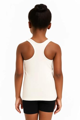 Image of Kurve Premium Girls Seamless Supersoft Wide Strap Comfortable Racerback Tank (Made with Love in The USA)