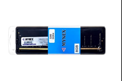 Image of MYNEX 8GB DDR4 3200MHz Desktop RAM | High Performance | Plug-and-Play | ME432N22S8-8G