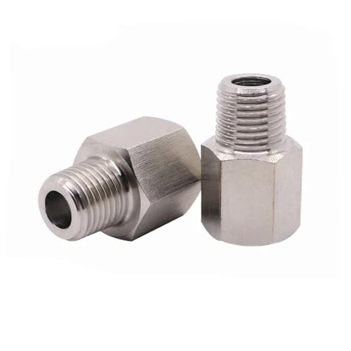 Enchufe de acero M16 y 1/2 BSP para reparar tuberías del hogar y jardín 4