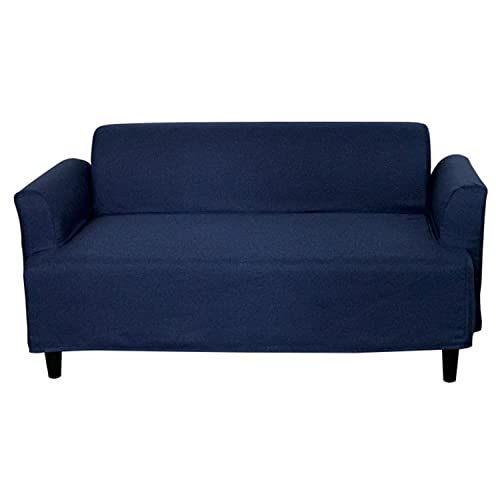 F-light HEMLINGBY ヘムリングビー 2人掛けソファ用ソファカバー イケアソファ用交換ソファカバー(ダックブルー)