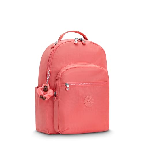 Image of Kipling Women's Seoul 15 inch Laptop Backpack, Durable, Roomy with Padded Shoulder Straps, Built-In Protective Sleeve