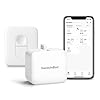 Switchbot Smart Switch Button Pusher (Bluetooth) – Fingerbot for Rocker Switch/One-Way Buttons, App Timer Control, No Wiring, Optional Hub Required for Voice/Remote, White