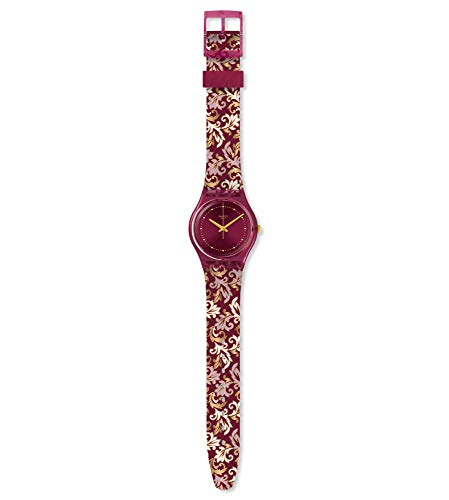 Preisvergleich Produktbild Swatch Damen Analog Quarz Uhr mit Silikon Armband GR179