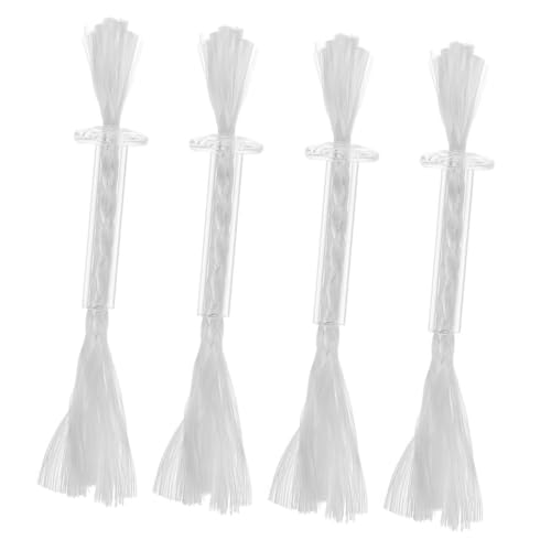 Wakauto 4pcs Wick Tube Kerosene Lantern Vintage Oil Lamp Kerosene Oil Replacement Cotton Oil Lamp Wick Lamp Oil Oil Lantern Kerosene Wick Lantern Tiki Glass