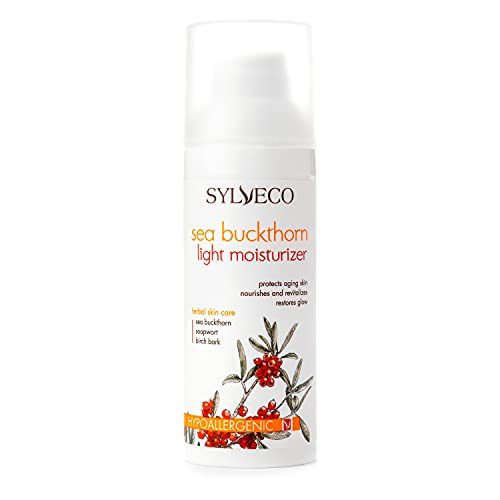 SYLVECO Sanddorncreme. Tagespflege für gesicht. Feuchtigkeitscreme mit Betulin und Sanddorn für trockene Haut . Vegan Naturkosmetik für frauen und männer. Größe 50ml Cover