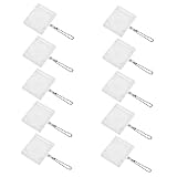 Étui CD transparent : ce porte-clés comprend un support CD compact, alliant fonctionnalité et divertissement, une pochette dvd transparente miniature, un petit porte-clés CD