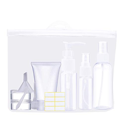 Preisvergleich Produktbild SURMTO Reise Flaschen Set Reise-Flaschen Behälter - Reiseflaschen Kosmetik Container mit Kulturbeutel, behälter für Kosmetik Geeignet für Flugreisen, Camping, Geschäftsreise, Shampoo, Lotion