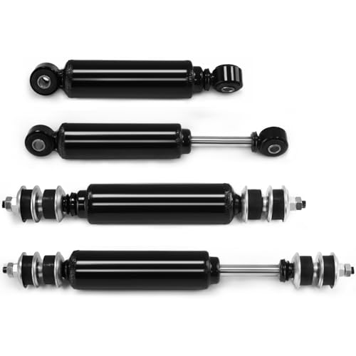 Cartalia Upgraded Golf Cart Front and Rear Shock Absorbers Kit 4 PCS for Club Car DS G&E 1988-up, Precedent G&E 2004-up, Tempo 2018-up, lifted Cart Shocks Replaces OEM 1014235,1014236,1010991,1015813