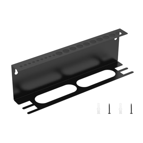 Akfldms Organizador de Destornilladores, Organizador de Alicates de Pared, Soporte para Martillo de 17 Pulgadas, Soporte para Herramientas Manuales 4 en 1, Organizador