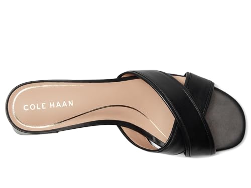 Cole Haan Women's Landon Sandals 40mm, Black Leather, 5-C US - image 3