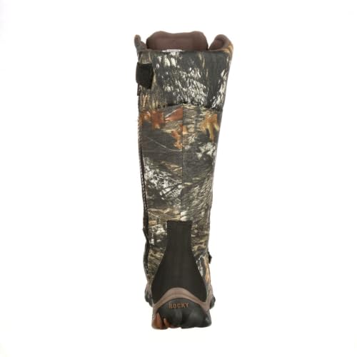 Image of ROCKY Men's Camouflage Waterproof Side-zip Snake Boots