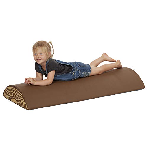 ECR4Kids Tree Log Roll (Long) - Foam Obstacle Climber for Kids - Imaginative