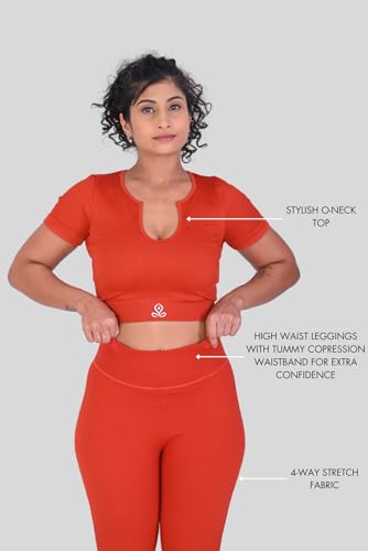 Image of YOGINIS Women FitHug Set /Yoga Sets - Elevate Your Yoga Experience with Style and Comfort
