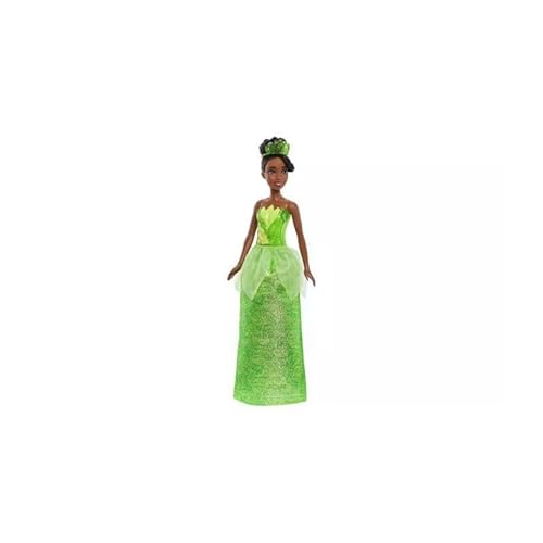 image for Mattel Disney Princess Tiana Doll in Sparkling Fashion with Removable 