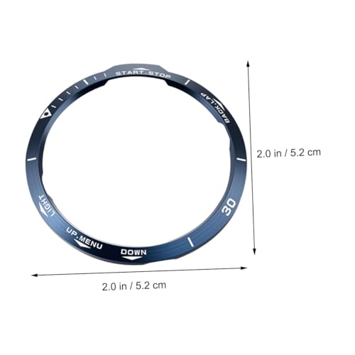 Bisel de acero inoxidable para reloj 6X resistente a golpes 2