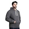 SoftSpun- Midweight Hoodies For Men Uk Pullover Hooded Sweatshirt | Ultra Soft Mens Hoodies Year-Round Tops Preshrunk Jumper Winter Warm Cotton Plain Burgandy Hoodie Men | Mens Fleece Lined Hoodie #2